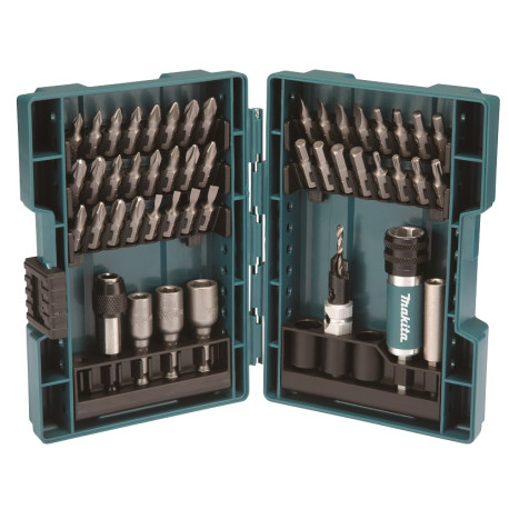 MAKITA D-73461 sada bitů 1/4\" 47 ks v plastové krabičce