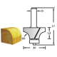 MAKITA D-48343 Zaoblovací fréza s ložiskem stopka 8 mm,17,3x8x51 mm R-2,3mm