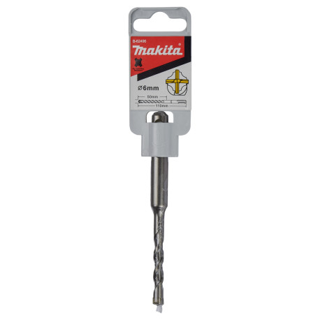 MAKITA B-62496 vrták SDS-Plus čtyřbřitý 6x50/110mm