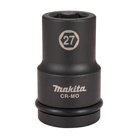 MAKITA E-24686 klíč nástrčný hluboký 1\", čtyřhran, 27x90 mm