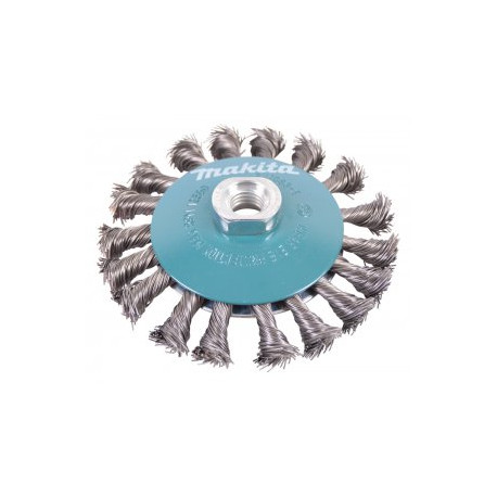 MAKITA D-39883 miskovitý kartáč z ocelového drátu,splétaný drát 0,5mm,115mm