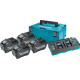 MAKITA 191U42-2 sada Li-ion XGT 40V 4xBL4050F+DC40RB+Makpac