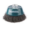 MAKITA D-29284 miskovitý kartáč z ocelového drátu,vlnitý drát 0,3mm,100mm