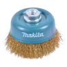 MAKITA D-39780 miskovitý kartáč z mosazného drátu,vlnitý drát 0,3mm,90mm