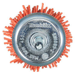 MAKITA D-45509 miskovitý kartáč z nylonu,hrubý,válcová stopka,50mm