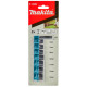 MAKITA E-12289 sada nástrčných klíčů čtyřhran 1/4\" 8 ks v blistru