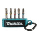 MAKITA E-13568 sada torzních bitů 1/4\" Impact Premier 5 ks v plastovém držáku