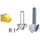 MAKITA D-48278 Zaoblovací fréza stopka 6 mm,19x9,5x43 mm R-3,2mm