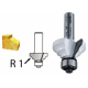 MAKITA D-48577 Zaoblovací fréza s ložiskem stopka 8 mm,28,6x12,7x51 mm R-4mm