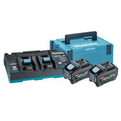 MAKITA 191U13-9 sada Li-ion XGT 40V 2xBL4050F+DC40RB+Makpac