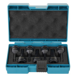 MAKITA E-23628 sada nástrčných klíčů čtyřhran 1/2\" IMPACT BLACK 7 ks v plastové krabičce