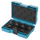 MAKITA E-23628 sada nástrčných klíčů čtyřhran 1/2\" IMPACT BLACK 7 ks v plastové krabičce