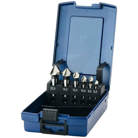 MAKITA P-73592 sada záhlubníků HSS-G - 6 ks v plastové krabičce