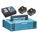 MAKITA 197624-2 sada Li-ion LXT 18V 2ksBL1850B+1ks nabíječka DC18RC+1ksMakpac