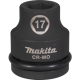 MAKITA E-22224 nástrčný klíč 3/4" square drive 17x51 mm