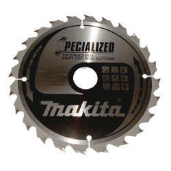 MAKITA B-33118 kotouč pilový dřevo SPECIALIZED se zapuštěnými zuby 190x2x30mm 24Z - old B-09422