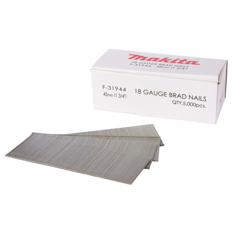 MAKITA F-31944 kolářské hřebíky 18GA 45mm 5000ks