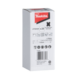 MAKITA D-61656 vrták SDS-Plus D 10x42/110mm, 25ks (bal) STOP