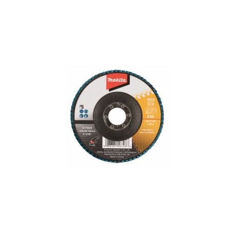 MAKITA D-74223 kotouč lamelový 125x22.23mm K40 Zirkon
