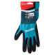 MAKITA P-84682 rukavice pracovní pletené basic, nitril, velikost M/8