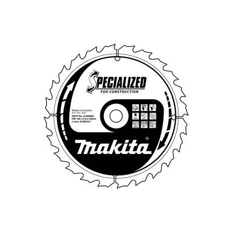 MAKITA B-13699 kotouč pilový dřevo SPECIALIZED konstrukce 235x2.8x30mm 16Z - new B-33560