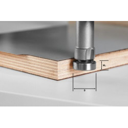 FESTOOL Lícovací fréza HW HW/KLS D22/8-OFK 490565