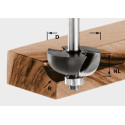 FESTOOL Vykružovací fréza HW, stopka 8 mm HW S8 D25,5/R6,35 KL 491018