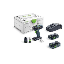FESTOOL AKCE Akušroubovák T 18+3 HPC 4,0 I-Plus 576446