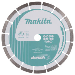 MAKITA D-80117-10 kotouč řezný diamantový segmentový Diamak 230x22.23mm 10 ks