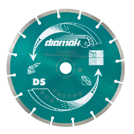MAKITA D-80070 kotouč řezný diamantový segmentový Diamak115x22.23mm