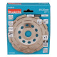 MAKITA D-80606 kotouč brusný diamantový dvousegmentový 125x22.23mm