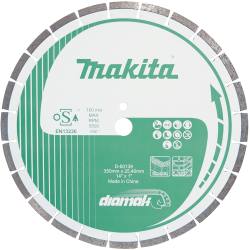 MAKITA D-80139 kotouč řezný diamantový segmentový  Diamak 350x25.4mm