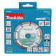 MAKITA D-80086 kotouč řezný diamantový segmentový Diamak 125x22.23mm
