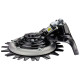 MAKITA 191M75-9 nožová hlava  pro aku křovinořezy