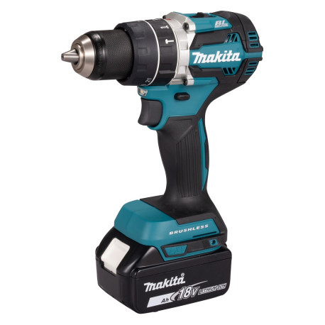 MAKITA DHP484RFJ Aku bezuhlíkový příklepový šroubovák Li-ion LXT 18V 3,0 Ah,Makpac