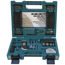 MAKITA D-33691 sada bitů a vrtáků 71 ks v plastovém kufru - new E-22589