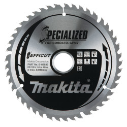 MAKITA B-68638 kotouč pilový dřevo Efficut 190x1.45x30mm 45Z - old B-68622