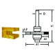 MAKITA D-48941 Kotoučová fréza složiskem stopka 8 mm,47,6x2x59 mm STOP