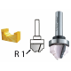 MAKITA D-48262 Profilová fréza s ložiskem stopka 8 mm,22x13x54 mm STOP
