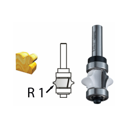 MAKITA D-48826 Profilová fréza s ložiskem stopka 8 mm,25,4x13x61,2 mm STOP