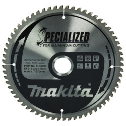 MAKITA B-33299 kotouč pilový hliník SPECIALIZED 216x2.2x30mm 64Z - old B-09628