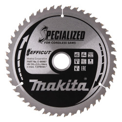 MAKITA E-06987 kotouč pilový dřevo Efficut 216x2x30mm 45Z - old E-06971