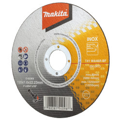 MAKITA D-65969-12 řezný kotouč 125x1.0x22.23nerez bal 12ks