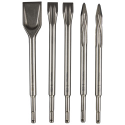 MAKITA E-13188 sada samoostřících sekáčů SDS-Plus 5 ks v plastovém pouzdře