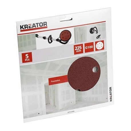 Kreator KRT232007 5 brusných papírů na sádrokarton