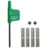 FESTOOL Sada výměn. destiček HW-WP 25x5,5x1,1 (4x) 491387