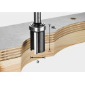 FESTOOL Lícovací fréza HW, stopka 8 mm HW S8 D19/NL25 491028