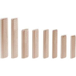 Kolíky bukové DOMINO D 10x80/150 BU
