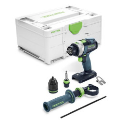 FESTOOL  AKCE Akumulátorový příklepový vrtací šroubovák TPC 18/4-Basic 575604