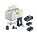 FESTOOL Akumulátorový vrtací šroubovák CXS 18 C 3,0-Set 576884